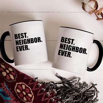 Best Neighbor Ever Mug Set - Perfect Gift for Friends