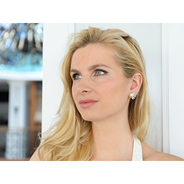 Luxury Clip-On Wedding Earrings for Bride Bridesmaids Mother