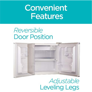 BLACK+DECKER Compact Refrigerator Mini Fridge with Freezer