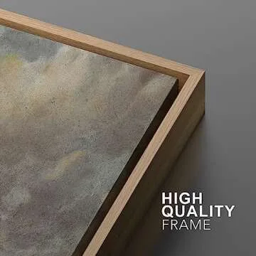 MUDECOR Framed Canvas Art - Storm Cloud & Birds