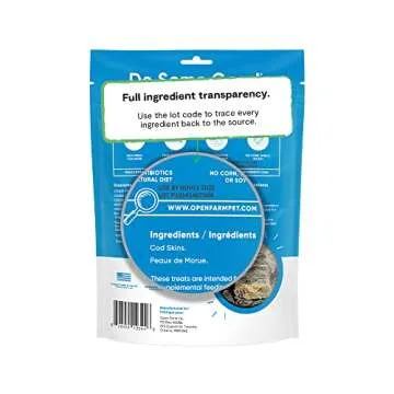 Cod Skin Dog Treats - Grain-Free & Sustainably Sourced