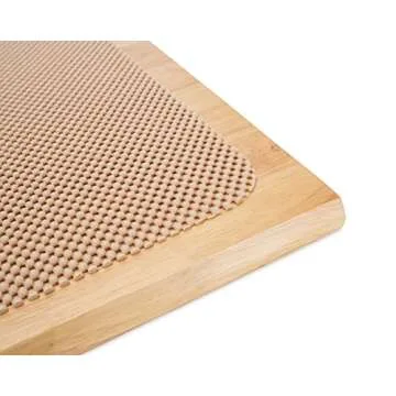 Camco Silent Stovetop Cover for RVs - Solid Oak Support