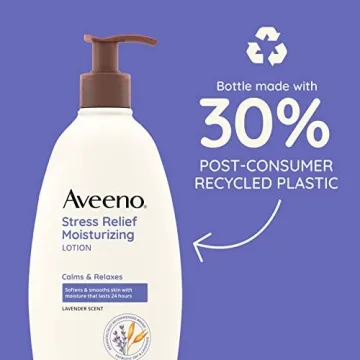 Aveeno Lavender Body Lotion for Stress Relief, 12 fl oz