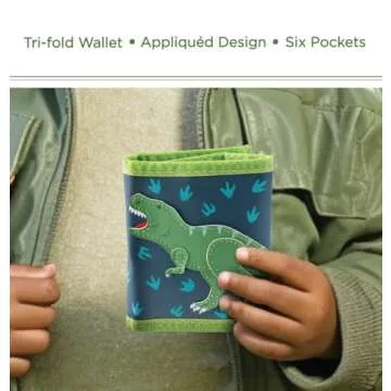 Stephen Joseph Unisex Kids Toddler Wallet, Firetruck, 3T, 4T, 5T, 6X, toddler, preschool, school, SJ5201