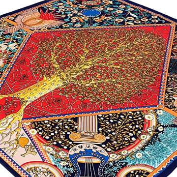 100% Silk Head Scarf for Women - 27" Hair Scarves Satin Bandanas Square for Night Sleeping with Gift Packed