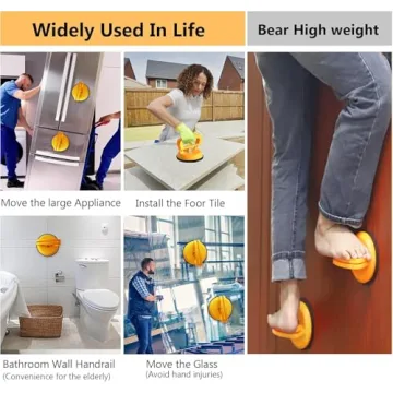 Suction Cup Dent Puller Kit 3 Pack for Cars and Objects