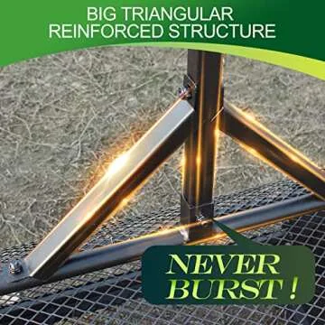 Walensee Compost Spreader - Durable Metal Mesh Spreader