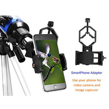 MaxUSee 70mm Refractor Telescope for Outdoor Exploration