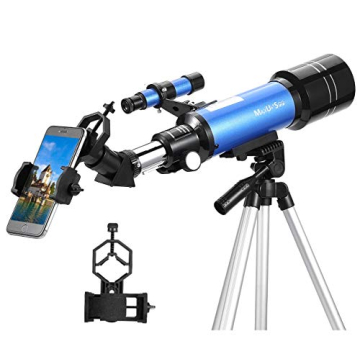 MaxUSee 70mm Refractor Telescope for Outdoor Exploration