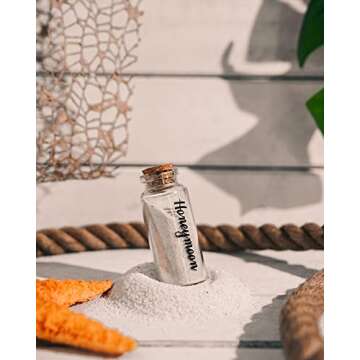 TUSCANY AVENUE Wedding and Honeymoon Sand Keepsake Jar For Happy Couple Memorable & Romantic Travel ...