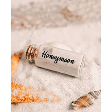 Tuscany Avenue Honeymoon Keepsake Jar for Weddings