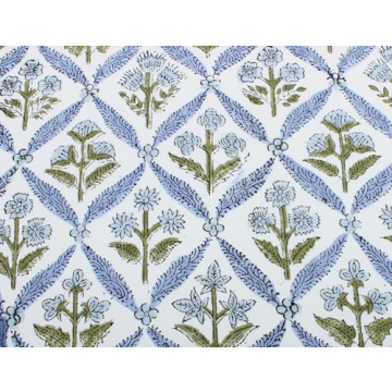 Ridhi Bo-ho Round Placemats - Stylish Cotton Set of 4