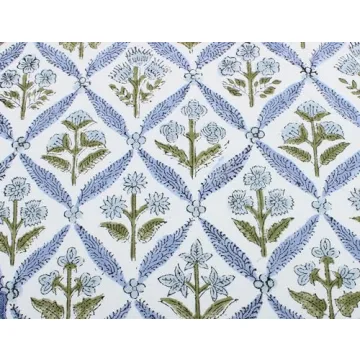 Ridhi Bo-ho Round Placemats - Stylish Cotton Set of 4