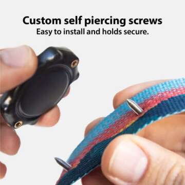 Elevation Lab TagVault AirTag Dog Collar Mount - Secure and Waterproof