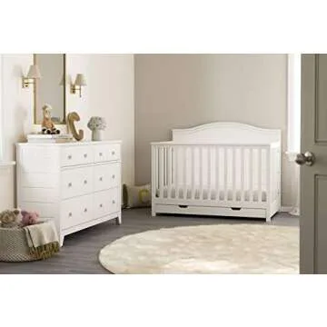 Storkcraft Moss 6 Drawer Double Dresser – GREENGUARD Certified