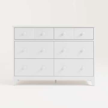 Storkcraft Moss 6 Drawer Double Dresser – GREENGUARD Certified