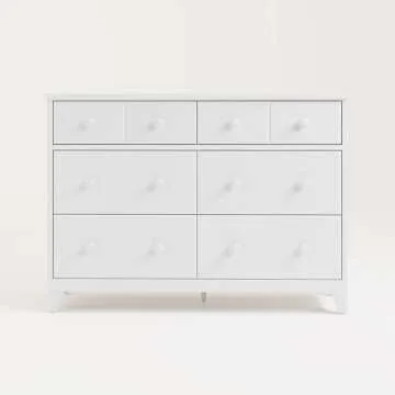 Storkcraft Moss 6 Drawer Double Dresser – GREENGUARD Certified