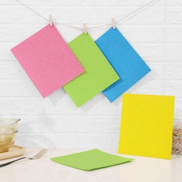 Eco-Friendly Homaxy Swedish Dishcloths 10 Pack