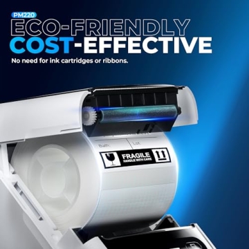 Compact Nelko PM220 Bluetooth Label Maker for Easy Organizing