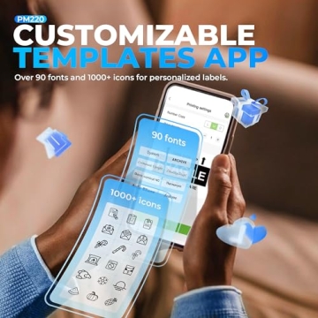 Compact Nelko PM220 Bluetooth Label Maker for Easy Organizing