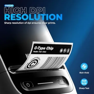 Compact Nelko PM220 Bluetooth Label Maker for Easy Organizing