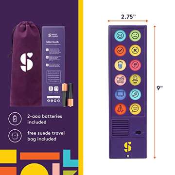 Special Supplies AAC Communication Device for Speech Therapy, Talker Buddy Communication Device for ...