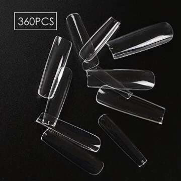 Wellquinn Square Nail Tips for Stunning Press On Nails