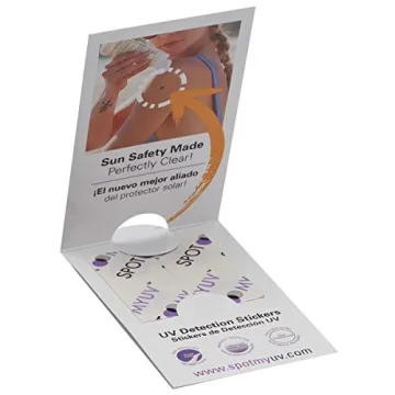 SPOTMYUV UV Detection Stickers for Sun Protection