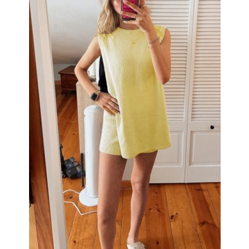 Chic Summer Sweater & Shorts Set for Women – BQDCQB