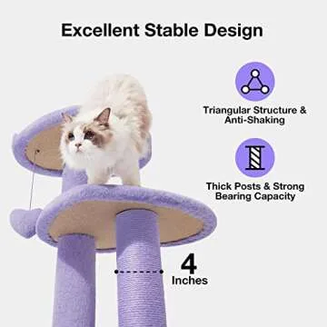 Stylish VETRESKA Cat Tree for Play and Rest