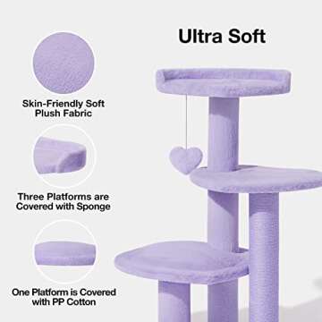 Stylish VETRESKA Cat Tree for Play and Rest