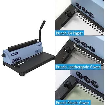 Rayson TD-130 Binding Machine - Punch & Bind Up To 120 Sheets