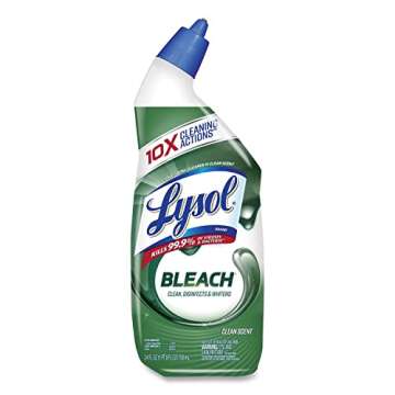 Plus Bleach Toilet Bowl Cleaner - Powerful 24-oz Disinfectant