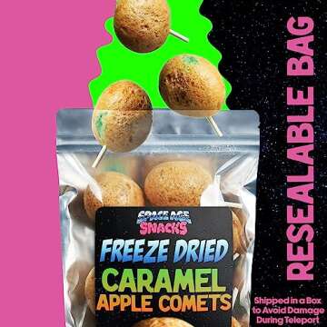 Premium Freeze Dried Candy - Caramel Apple Comets