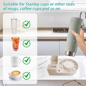 RAUWIZX Silicone Drying Rack for Stanley Mugs and Tumblers