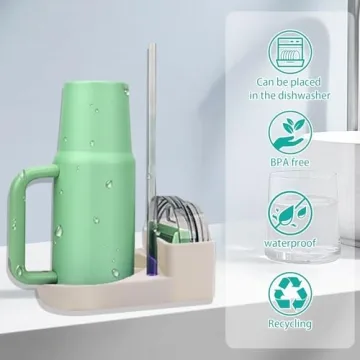RAUWIZX Silicone Drying Rack for Stanley Mugs and Tumblers