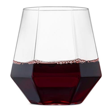 Unbreakable Stemless Wine Glasses 32 Pack - Munfix