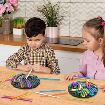 Sensory Activity Board: Portable Fidget Toy for Kids