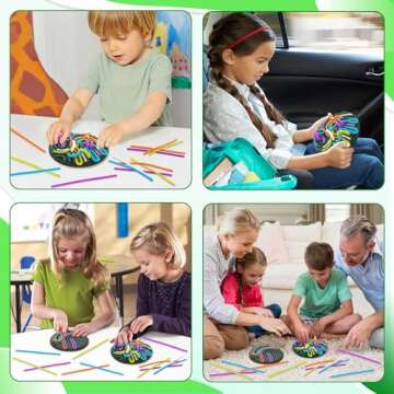 Sensory Activity Board: Portable Fidget Toy for Kids