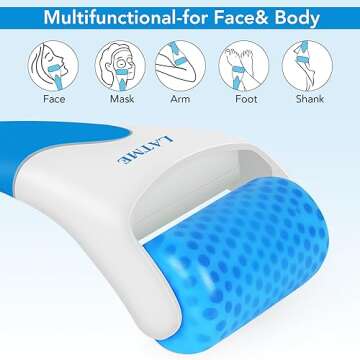 LATME Ice Roller for Face and Migraine Pain Relief