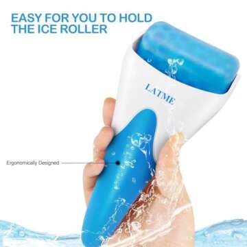LATME Ice Roller for Face and Migraine Pain Relief