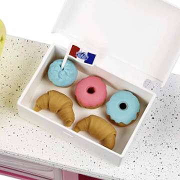 Barbie It Takes Two Baking Set with Malibu Doll and 18 Accessories Including Modelling Dough 3 Colou...