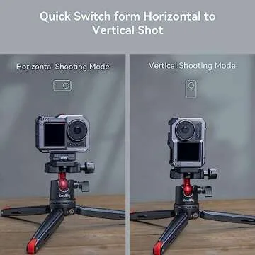 SmallRig Action 5 Pro Action 4 Action 3 Camera Cage for DJI, Protective Cage Compatible for DJI Mic, Protective Frame for DJI Osmo Action 5 Pro Action 4 Action 3