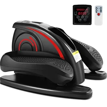 ANCHEER Under Desk Elliptical for Seniors - Quiet & Portable