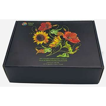 482 Colors Egyptian Cotton Embroidery Thread for Crafting