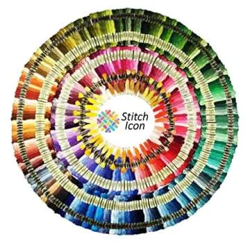482 Colors Egyptian Cotton Embroidery Thread for Crafting