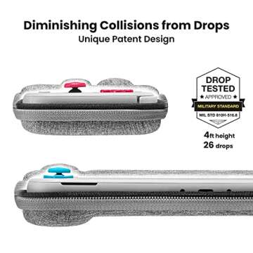 tomtoc Slim Protective Switch Lite Case with 8 Game Slots