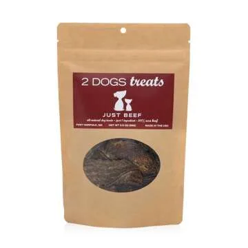 Just Chicken, Turkey, Beef Dog Jerky Treats - Premium Quality Beef Treats for Dogs