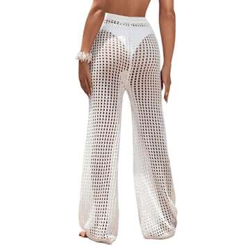 Verdusa Women's Lightweight Crochet Swimsuit Cover Ups for Beach Style