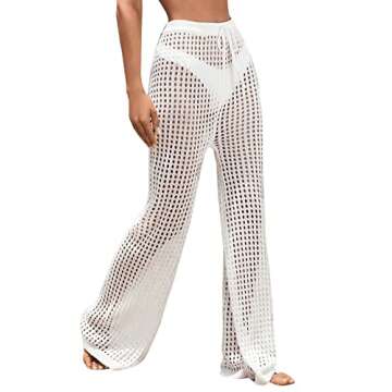 Stylish Verdusa Women's Crochet Beach Pants for Summer